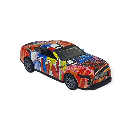 Çek Bırak Grafity Araba Metal -K174C1 - Kırmızı
