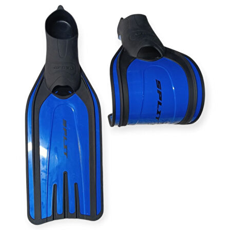 Split Esnek Yüzücü Paleti MAVİ Çantalı - 36-37 - BXL582