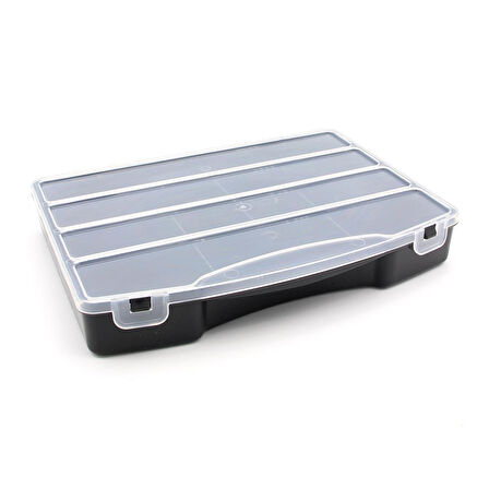 Süper Bag Süper Organizer-10 Balıkçı Malzeme Kutusu SİYAH