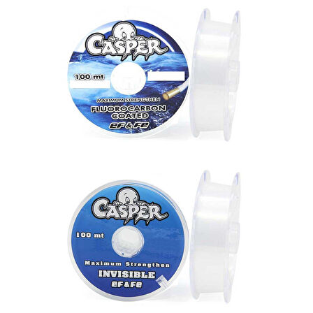 Effe Casper FluoroCarbon Olta Misinası 100Mt 0,45 MM