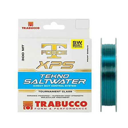 Trabucco T-Force Xps Tekno Saltwater Monoflament Olta Misinası 300mt 0,30 mm