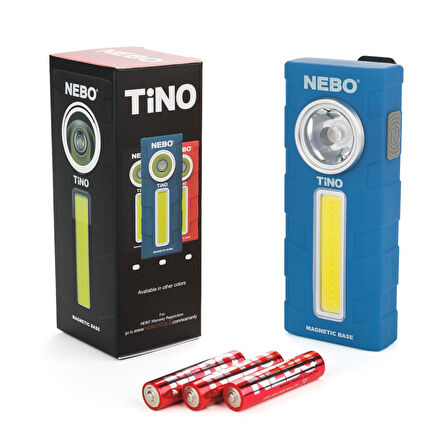 Nebo Tino 6809 300 Lümen LED Cep Feneri MAVİ