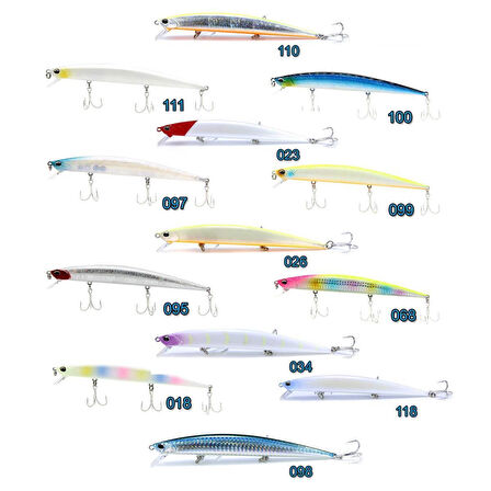 Fujin Flux 140mm 18gr Floating Suni Yem 118
