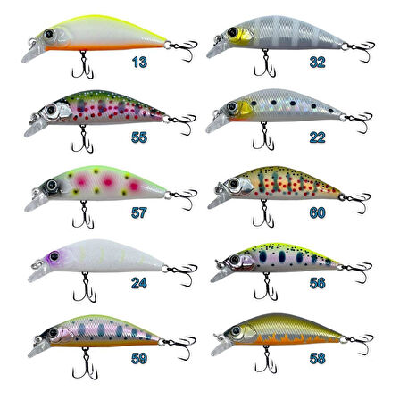 Kendo Chıko Minnow 45 mm 4,3 gr Suni Yem 32