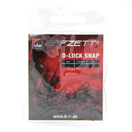 Dam D-Lock Snap ( Maket Balık Klipsi ) M