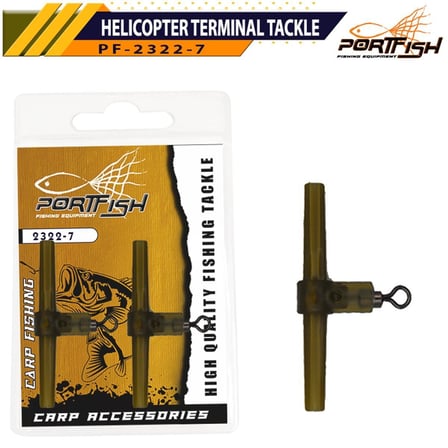 Portfish Helicopter Terminal Tackle T Fırdöndü (Sissy Aparatı)