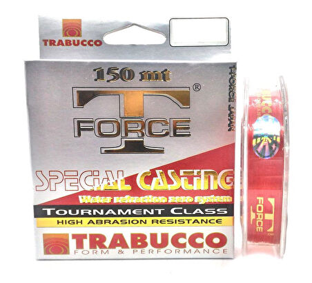Trabucco T-Force Tour Special Casting Monoflament Olta Misinası 150Mt 0,45 MM