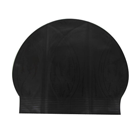Bermuda Latex Swim Cap Yüzücü Bonesi SİYAH