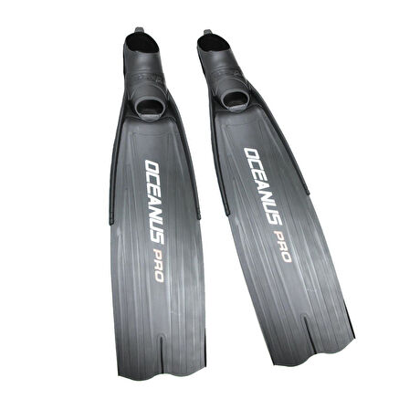 Oceanus Pro Plastic Fin Long Blade Değiştirilebilir Pala Palet SİYAH-41-42