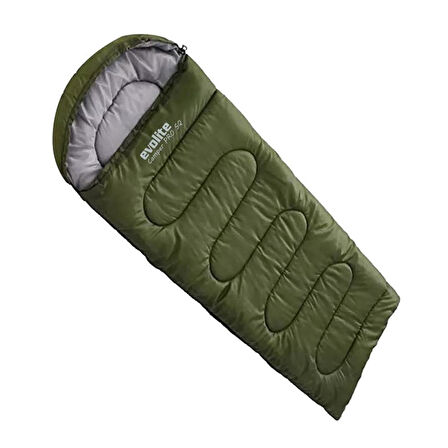 Evolite Camper Pro SQ Uyku Tulumu 0ºC HAKİ-Right