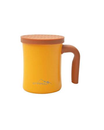 Campout Çift Katmanlı Termos Kupa SARI