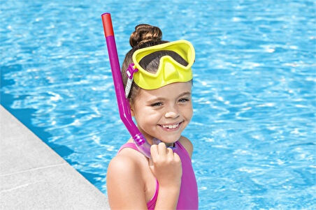 Bestway Crusader Essential Makse Şnorkel Set SARI
