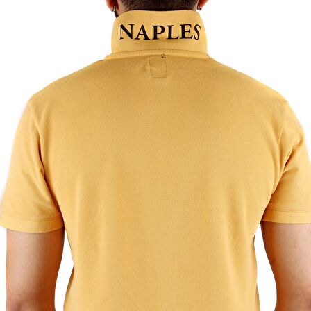 A+ Naples Erkek Sarı Renk Polo Yaka T-shirt