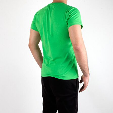 A+ Palermo Erkek Yeşil Basic T-shirt