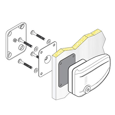 Fiamma Magnum Frame Kapı Kilidi