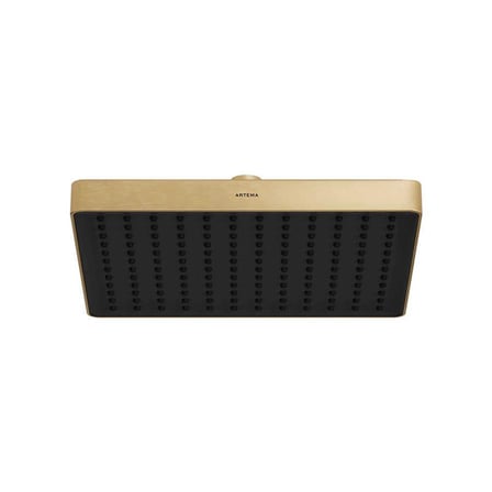 Artema Core Round A4591325 Duş Başlığı, Fırçalı Altın