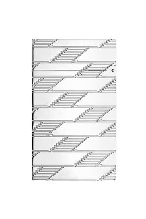 Line 2 Cling 1872 Monogram Gümüş Puro Çakmağı 16180 - TR7971