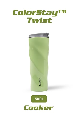 Cooker ColorStay Twist 500 ml Paslanmaz Çelik Bardak Termos CKR2051