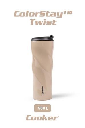 Cooker ColorStay Twist 500 ml Paslanmaz Çelik Bardak Termos CKR2051