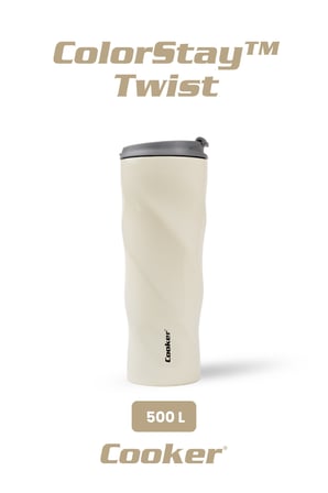 Cooker ColorStay Twist 500 ml Paslanmaz Çelik Bardak Termos CKR2051