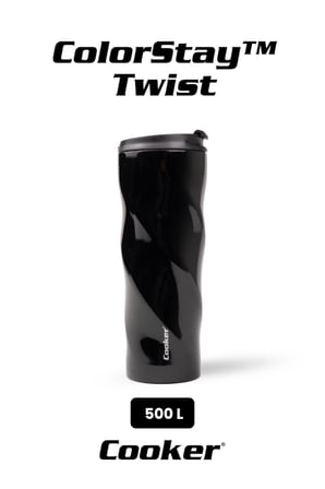 Cooker ColorStay Twist 500 ml Paslanmaz Çelik Bardak Termos CKR2051