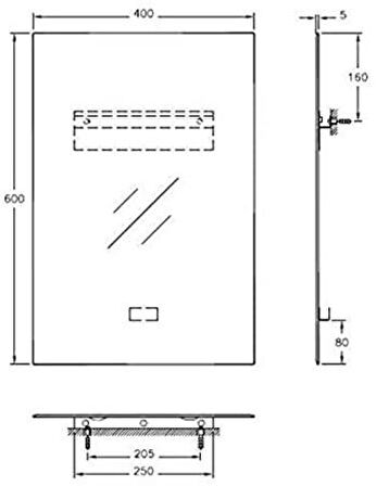 VitrA Marin Ayna 40x60 Cm A44937