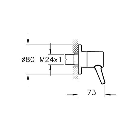 Artema Nest Trendy A41444 Ankastre Stop Valf