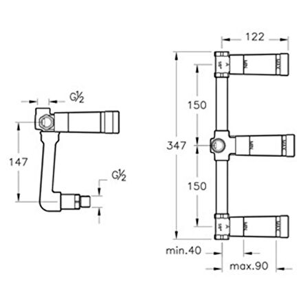 Artema Juno Ankastre Banyo Bataryası A40836