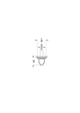 VitrA Suit Ankastre Stop Valf Krom A42493
