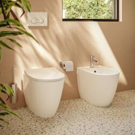 VitrA Origin Bide Bataryası A42559 Sifon Kumandalı - Krom