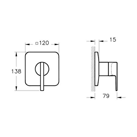 Artema Suit U A4228726 Bakır Banyo Bataryası