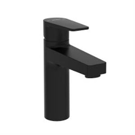 VitrA Flow Square A4293836 Lavabo Bataryası, Mat Siyah