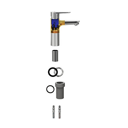Artema Shift T20 A43661 Yüksek Lavabo Bataryası, Krom