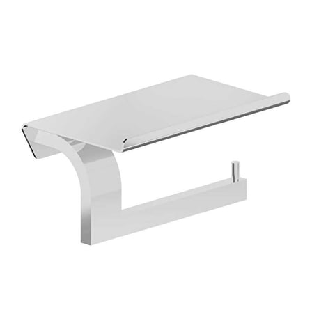 VitrA Arkitekta A44444 Etajerli Tuvalet Kağıtlığı, Krom