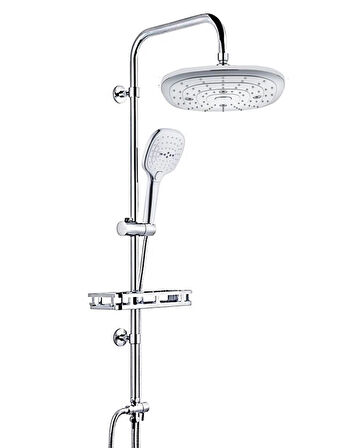 Yapıtaşı Yt262 Limon Banyo Tepe Robot Duş Seti 3fonksiyonlu Butonlu