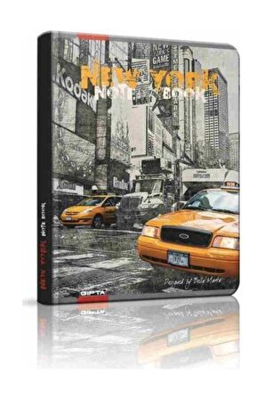 Defter 17X24 Metropol Sert 120Yp. Çiz. 2439