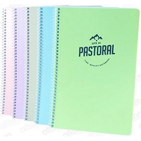 GIPTA PASTORAL SPİRALLİ DEFTER A4 96yp ÇİZGİLİ