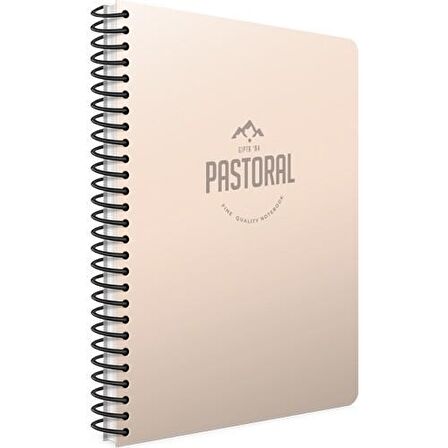 Gıpta Pastoral 17x24 96 Yaprak Plastik Kapak Spiralli Defter Çizgili 2 Adet