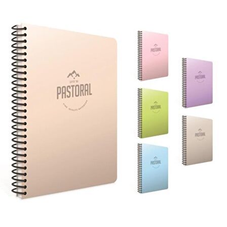 Gıpta Pastoral Sp.Plastik Kapak Defter A4 96 YP Çizgisiz 3246