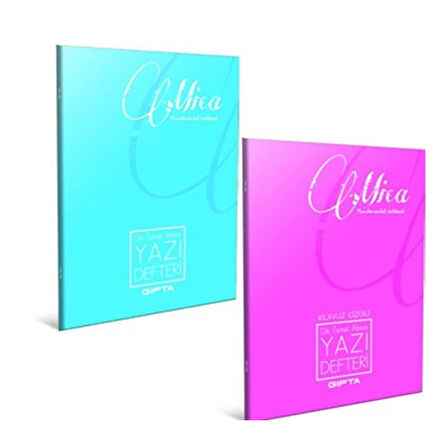 Gıpta Mica Telli Dikişli Pp Kapak A5 40 Sayfa Rehber Çizgili Defter