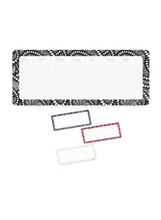 Gıpta Haftalık Planner Tutkallı 28X12 52 Yaprak K.2812 3-3406000-2181 8887