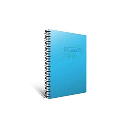 GIPTA EKO PP SPİRAL PP KAPAK DEFTER (A4)-60 yaprak ( Çizgili )