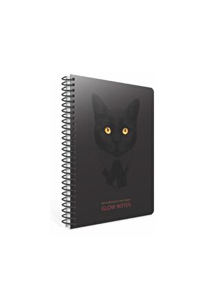 Gıpta Glow Notes Spiralli Sert Kapak.Def.17x24 120 Yp.Kare