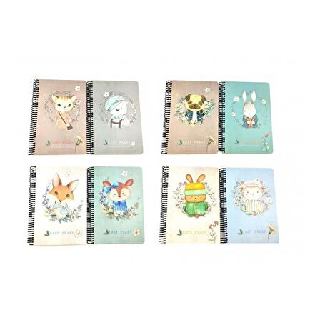 Gıpta Easy Notes Sp.Sert Kpk.def. 17x24 120 Yp.çiz.