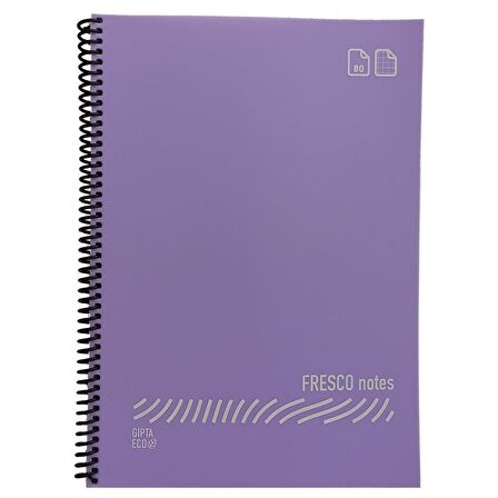 GIPTA ECO FRESCO DEFTER A4 SİRALLİ 80 YP ÇİZGİLİ