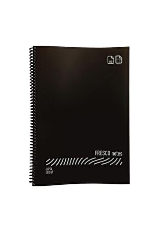 GIPTA ECO FRESCO DEFTER A4 SİRALLİ 60 YP KARELİ