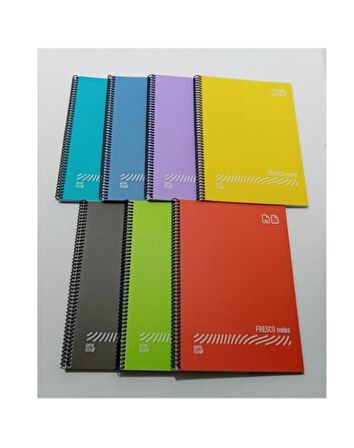 GIPTA ECO FRESCO DEFTER A4 SİRALLİ 60 YP KARELİ