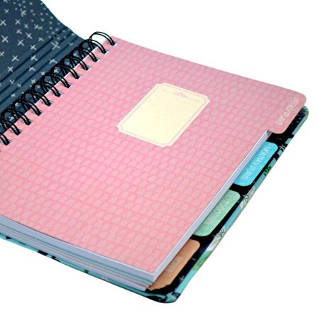 Gıpta Plan&Shine Spiralli Sert Kapak Defter Planner A5 120 Yaprak (5822) Model 3