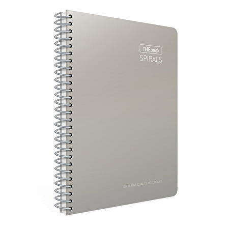 Gıpta Thebook Spirals A4 200 Yaprak Sert Kapak Spiralli Defter Kareli (6070)