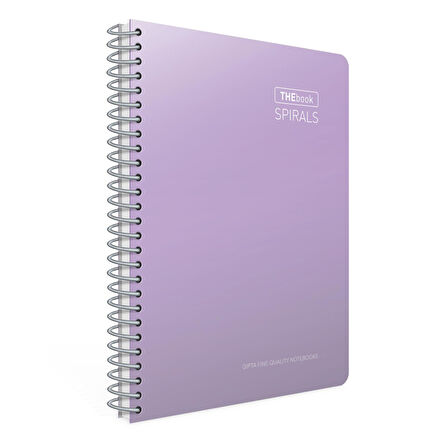 Gıpta Thebook Spirals A4 200 Yaprak Sert Kapak Spiralli Defter Kareli (6070)